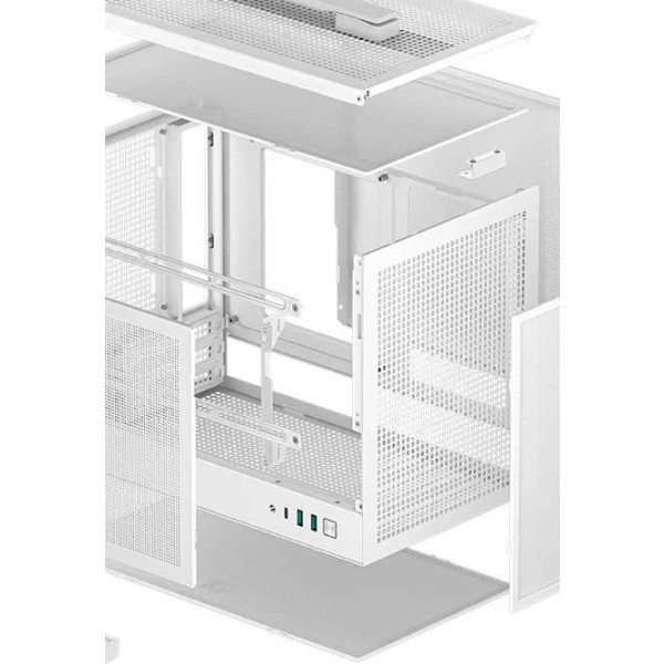 Фото - Корпус Deepcool CH160 Mesh White (R-CH160-WHNMI0-G-1) без БП