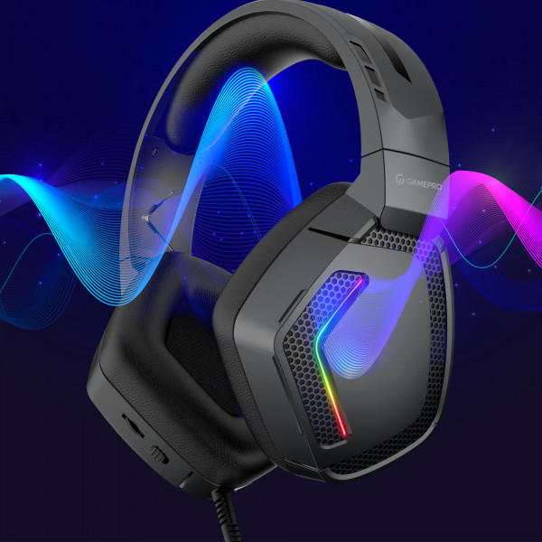 Фото - Гарнитура проводная игровая GamePro HS605 RGB