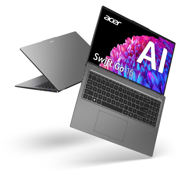 Фото - Ноутбук Acer Swift Go 16 SFG16-72-53VK (NX.KYAEU.001) Steel Gray