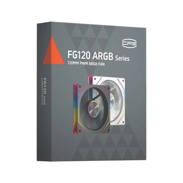 Фото - Корпусний вентилятор PCCooler FG120R ARGB WH