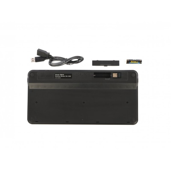 Фото - Клавиатура беспроводная A4tech FBK30 (Black)