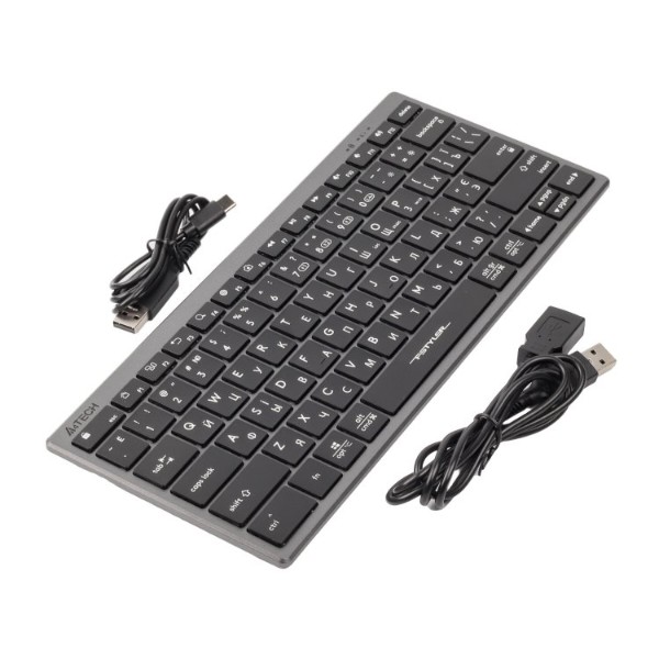 Фото - Клавиатура беспроводная A4tech Fstyler FBX51C (Grey)