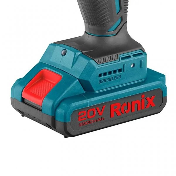 Фото - Дриль-шуруповерт Ronix 20В 2Ач х 2 (8900K)