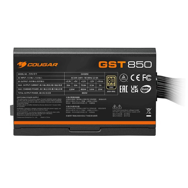Фото - Блок живлення для ПК Cougar 850 Вт (GST850)