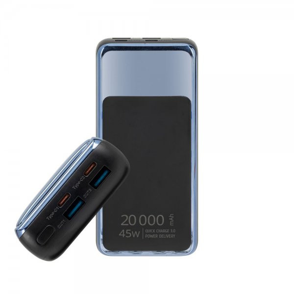 Фото - Уцінка - Батарея мобільна RIVACASE 20000 mAh 45W Black (RIVAPOWER VA1075 (Black))
