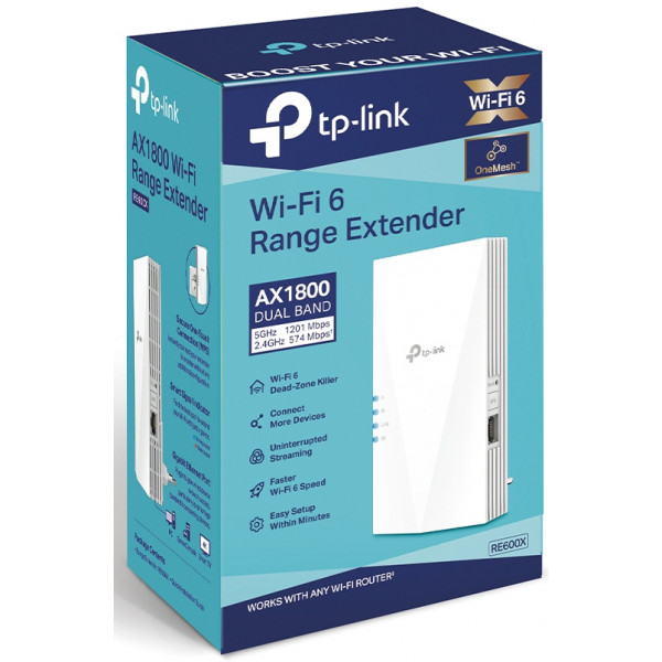Фото - Усилитель беспроводного сигнала TP-Link RE600X