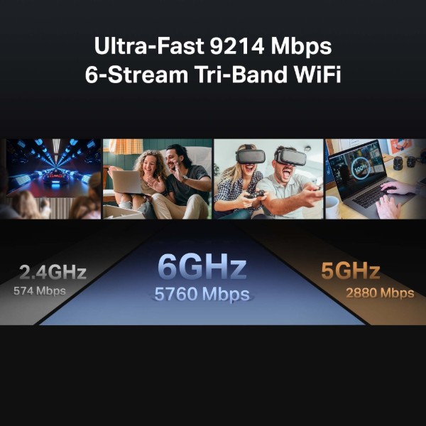 Фото - Маршрутизатор інтернет WiFi7 TP-Link Archer BE550