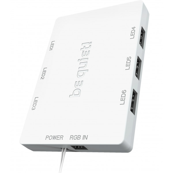 Фото - Корпусный вентилятор Be quiet! Light Wings White 120mm PWM high-speed 3 шт. (BL101)