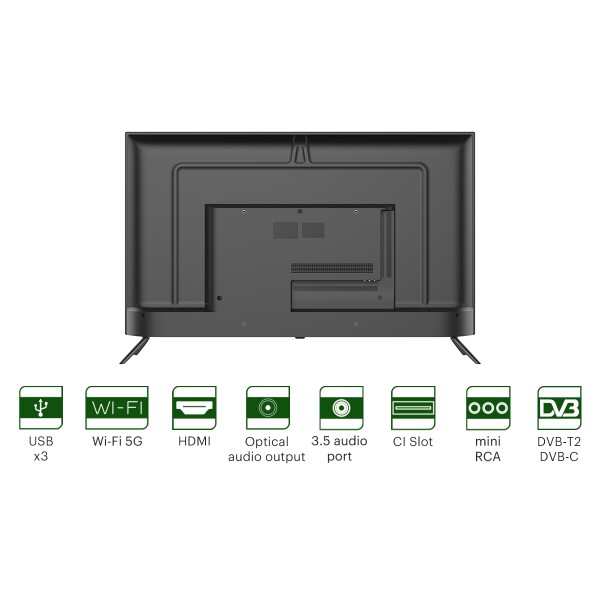 Фото - Телевизор JVC LT-43MU639