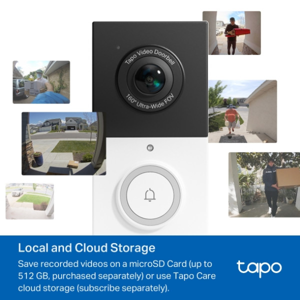 Фото - Бездротовий дверний дзвінок TP-Link Tapo D210