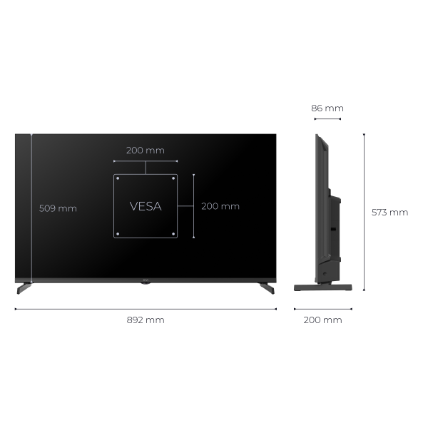 Фото - Телевизор KIVI 40F720QB