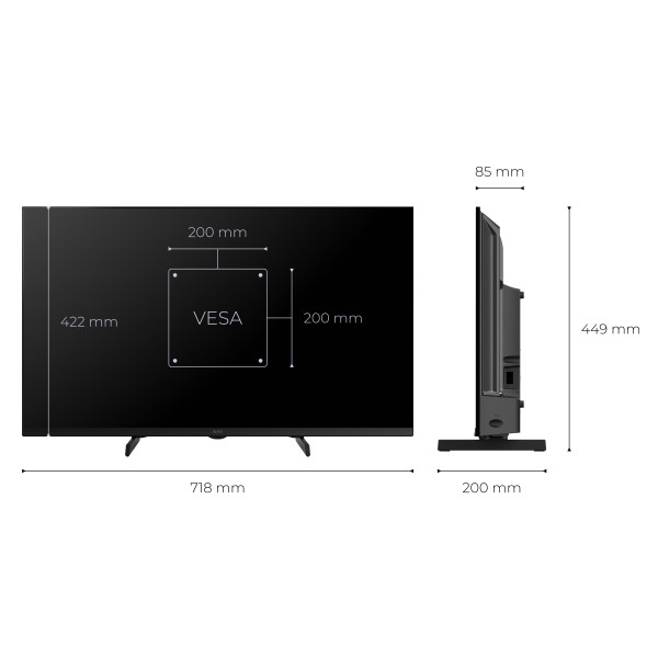 Фото - Телевизор KIVI 32H720QB