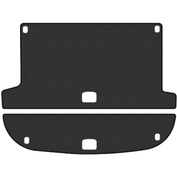 Фото - EVA килимок в багажник авто EVAtech для Santa FE (CM) 5 seats Hyundai 2006-2010 2 покоління SUV EU (HY33306BE2RBB)