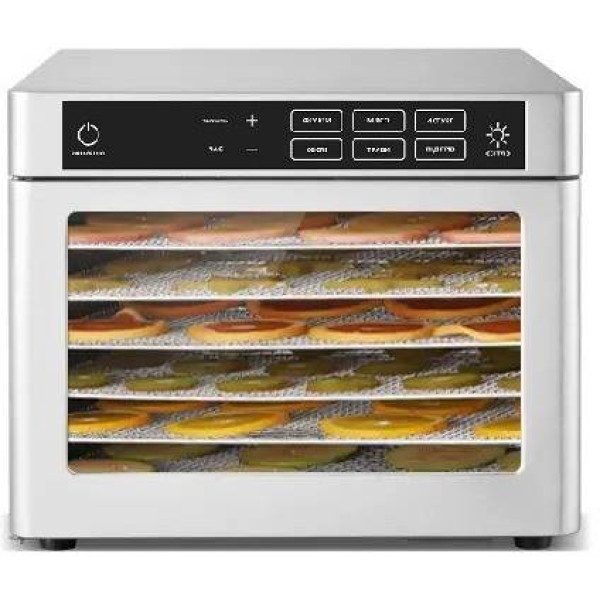 Фото - Сушарка для фруктів та овочів Tekhniko DH-06F-SS