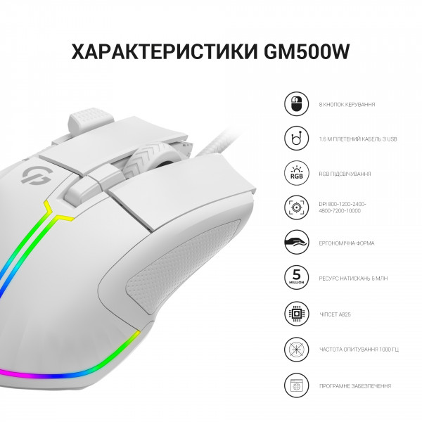 Фото - Мышь проводная игровая GamePro GM500W