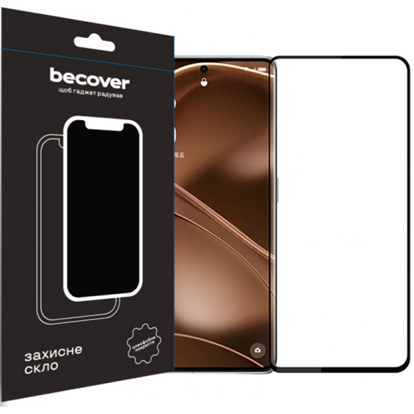 Фото - Захисне скло для смартфону BeCover Poco X6 Pro Black (710625)