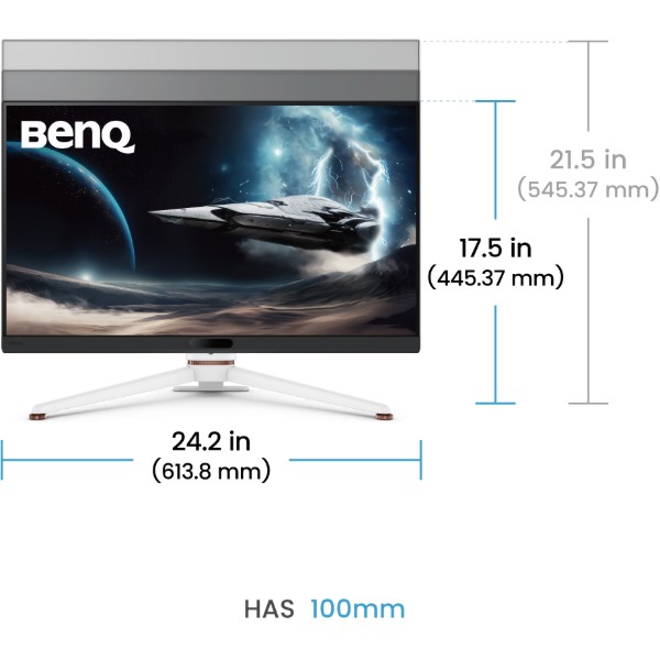 Фото - Монитор игровой BenQ EX271U (9H.LN2LB.QBE)