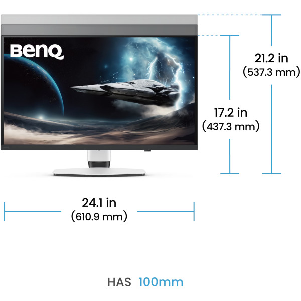Фото - Монітор BenQ EX271UZ (9H.LP2LA.TBE)