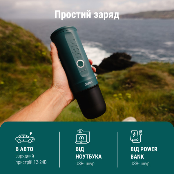 Фото - Кавоварка капсульна OUTIN Outin Teal OTEM-01-TEAL