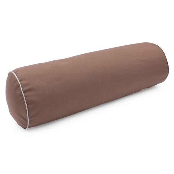 Фото - Подушка валик MirSon №8376 Naturale Line 19-1217 Chocolate Perla Tencel 70х20 см (2200006252443)