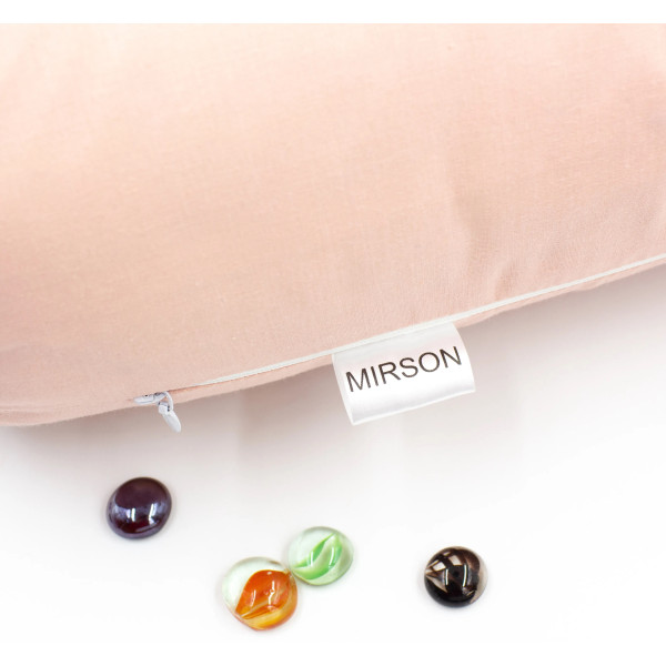 Фото - Подушка валик MirSon №8360 Naturale Line 14-1312 Domiano Tencel 60х20 см (2200006251477)