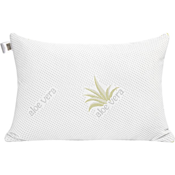 Фото - Подушка стандартная MirSon антиаллергенная №717 Dorotea Ecosilk упругая 50х70 см (2200001485297)