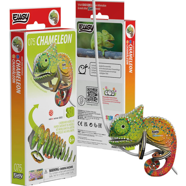 Фото - 3D пазли EUGY Зоопарк: Хамелеон (XEG-075)