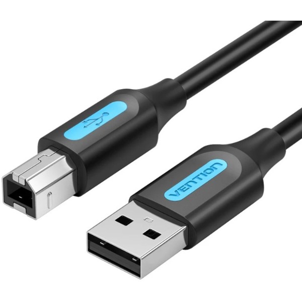 Фото - Кабель USB type A - USB type B Vention USB AM-BM, 1.5 м (COQBG)