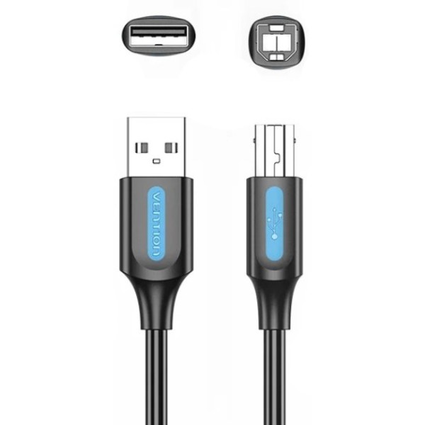 Фото - Кабель USB type A - USB type B Vention USB AM-BM, 1.5 м (COQBG)
