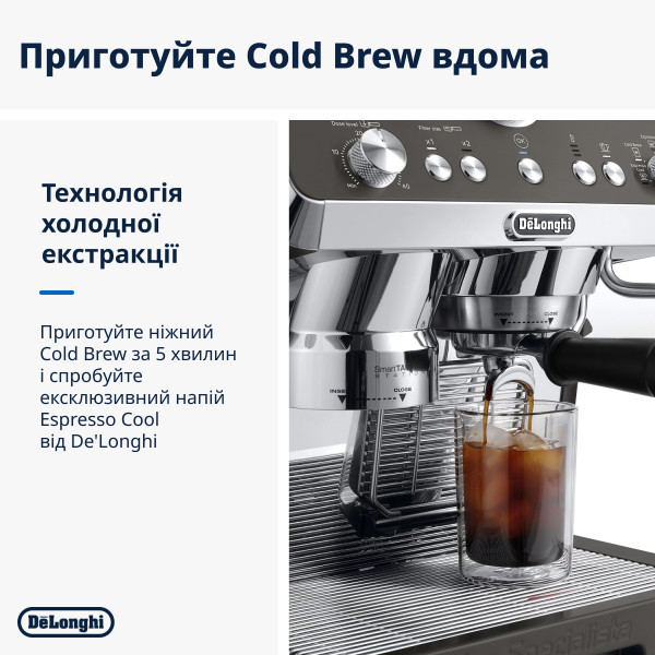 Фото - Кофеварка рожковая Delonghi EC9555.BK La Specialista Opera