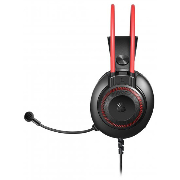 Фото - Гарнитура проводная игровая Bloody G200Q (Black+Red)