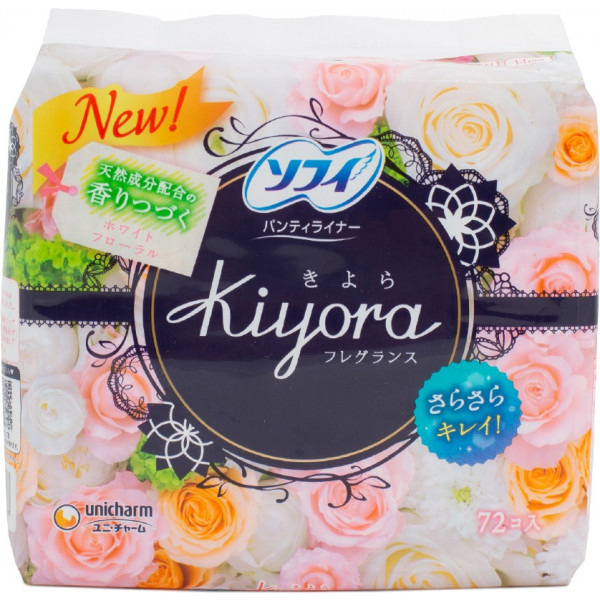 Фото - Прокладки ежедневные Sofy Happy Floral 72 шт. (4903111330997)