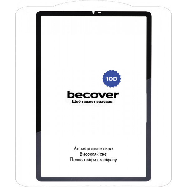 Фото - Защитное стекло для планшета BeCover 10D for Samsung Galaxy Tab A9 SM-X115 8.7'' Black (710585)