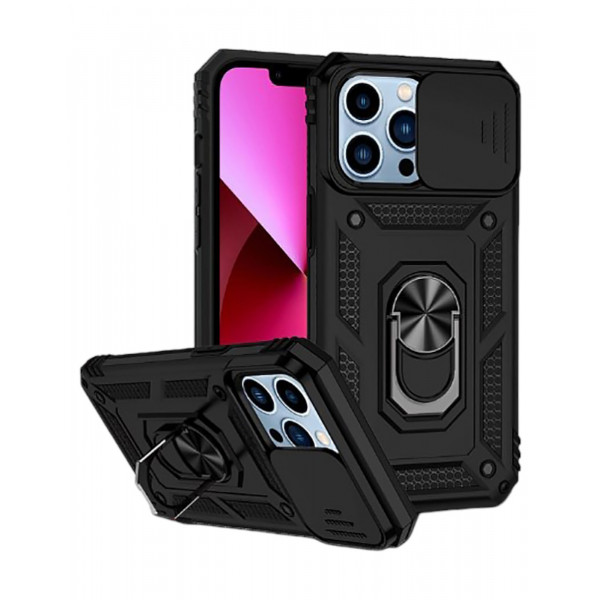 Фото - Чохол для смартфону BeCover Military for Apple iPhone 14 Pro Black (708175)