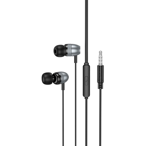 Фото - Навушники вкладиші дротові BOROFONE BM95 Black (6941991115868)
