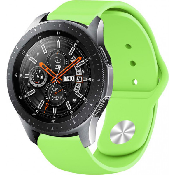 Фото - Ремінець для смарт-годинника BeCover for Samsung Galaxy Watch 42mm/Watch Active/Active 2 40/44mm/Watch 3 41mm/Gear S2 Classic/Gear Sport Lime (70618