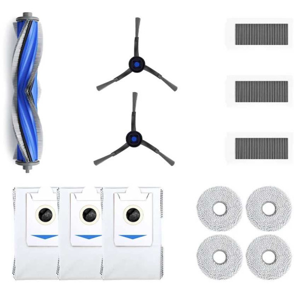 Фото - Щітка для пилососа Ecovacs Antibacterial Buddy Kit Black for X5 Family (DKT130151)