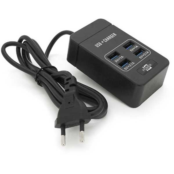 Фото - Мережевий фільтр Voltronic ТВ-Т05 4 USB 1.5m (8344)