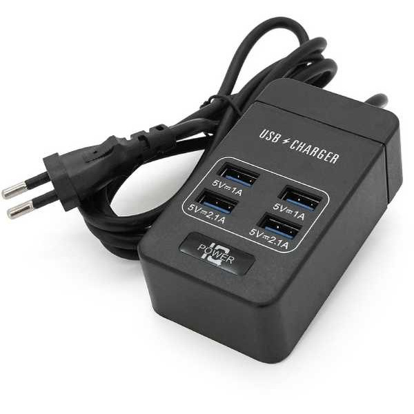 Фото - Мережевий фільтр Voltronic ТВ-Т05 4 USB 1.5m (8344)