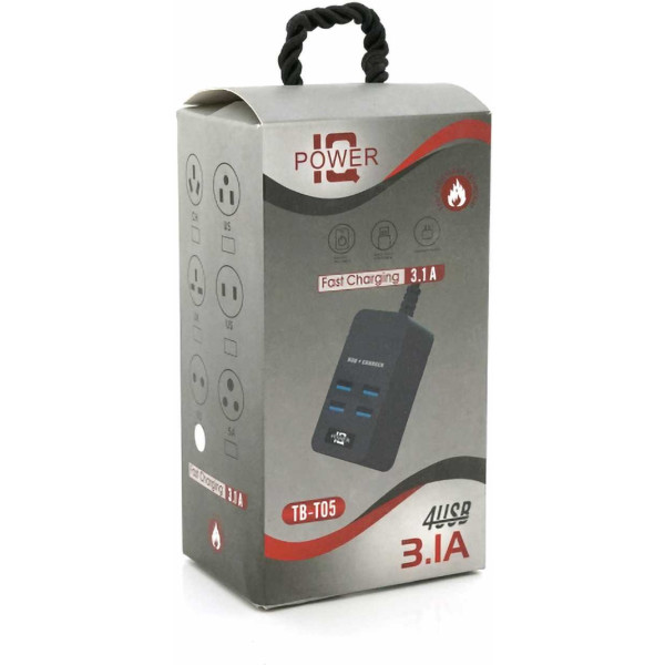 Фото - Мережевий фільтр Voltronic ТВ-Т05 4 USB 1.5m (8344)