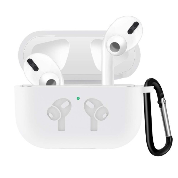 Фото - Чохол для навушників BeCover Silicon Protection for Apple AirPods Pro White (704505)
