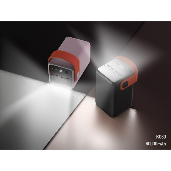 Фото - Уцінка - Батарея мобільна Xipin K060LP PD65W 60000mah Black