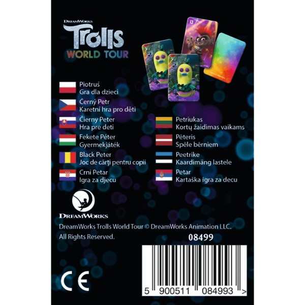 Фото - Настольная игра (3-4 года) Trefl "Троли" (25 карт) (8499)