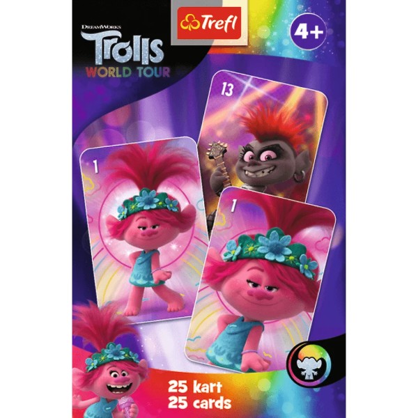 Фото - Настольная игра (3-4 года) Trefl "Троли" (25 карт) (8499)
