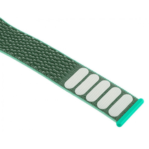 Фото - Ремінець для смарт-годинника BeCover Elastic Nylon Style for Samsung Galaxy Watch 46mm / Watch 3 45mm / Gear S3 Classic / Gear S3 Frontier Gray-Green (710499)