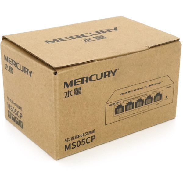 Фото - Коммутатор локальної мережі (Switch) Mercury MS05CP-48