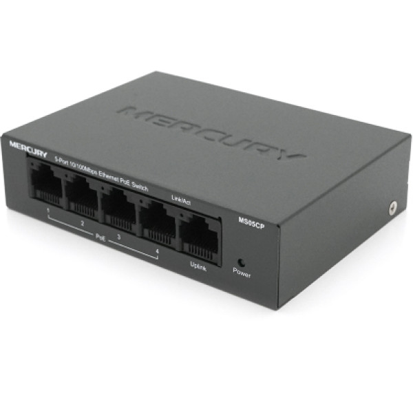 Фото - Коммутатор локальної мережі (Switch) Mercury MS05CP-48