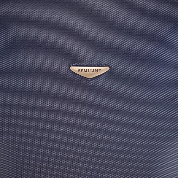 Фото - Чемодан Semi Line L Navy (T5643-3)