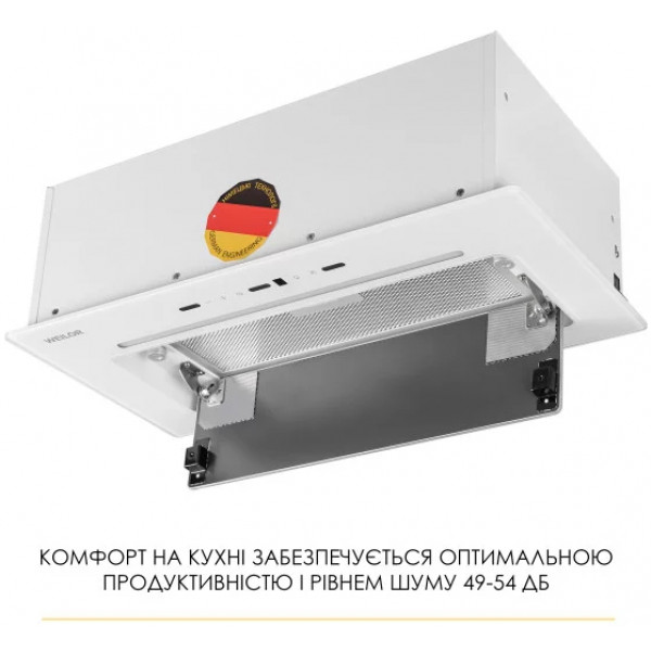 Фото - Витяжка вбудована Weilor LUMINA WBG 65 WHITE