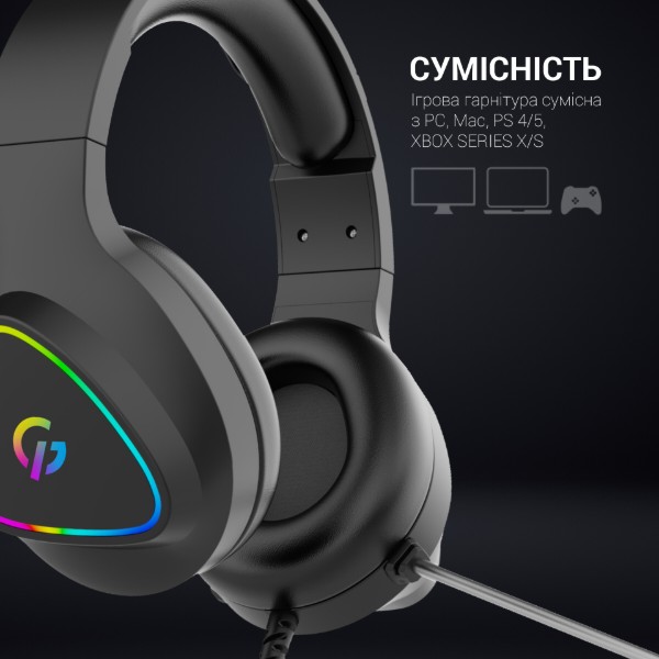 Фото - Гарнитура проводная игровая GamePro HS770